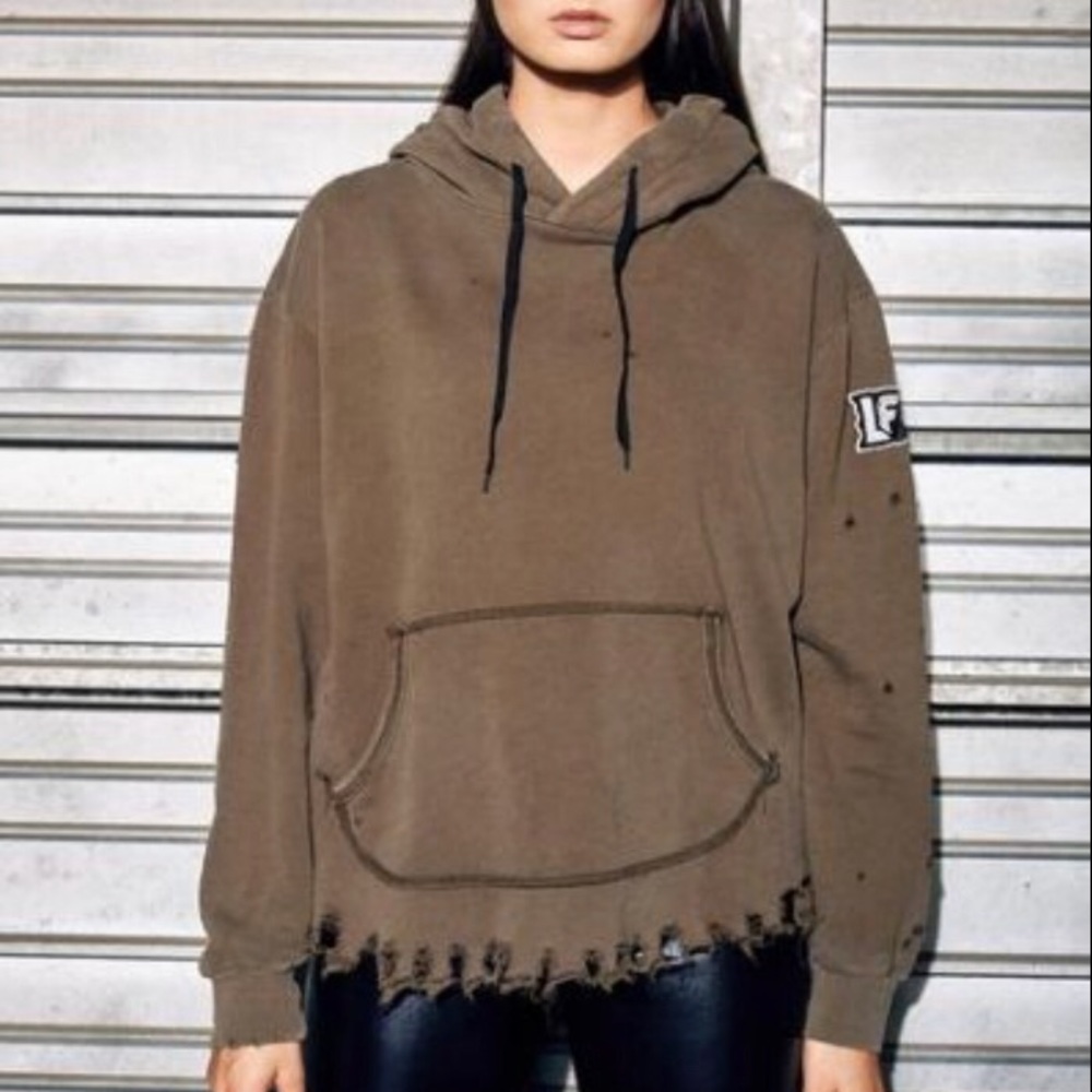 Yellow LF the brand hoodie